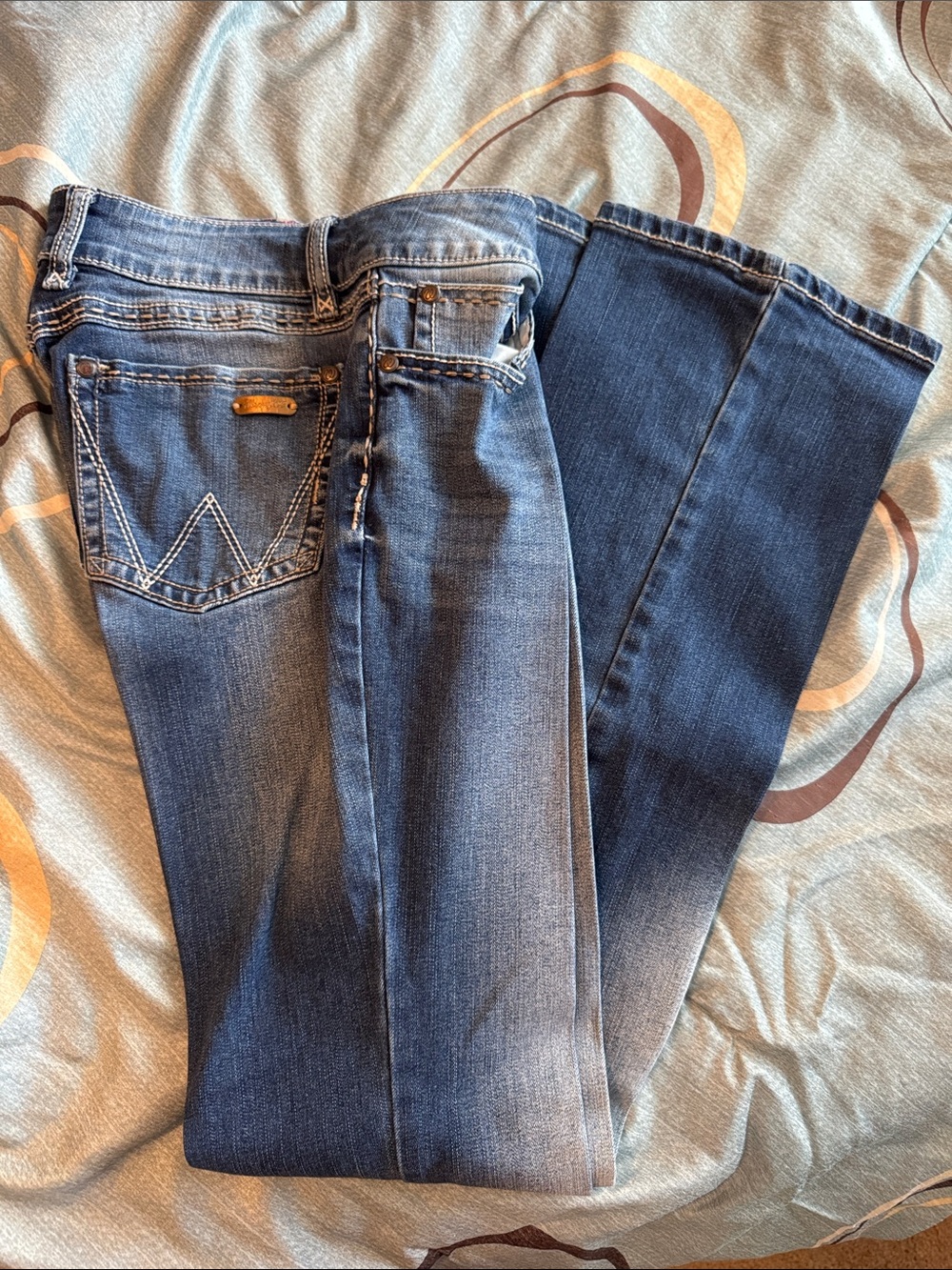 Wrangler Women's Blue Bootcut Jeans